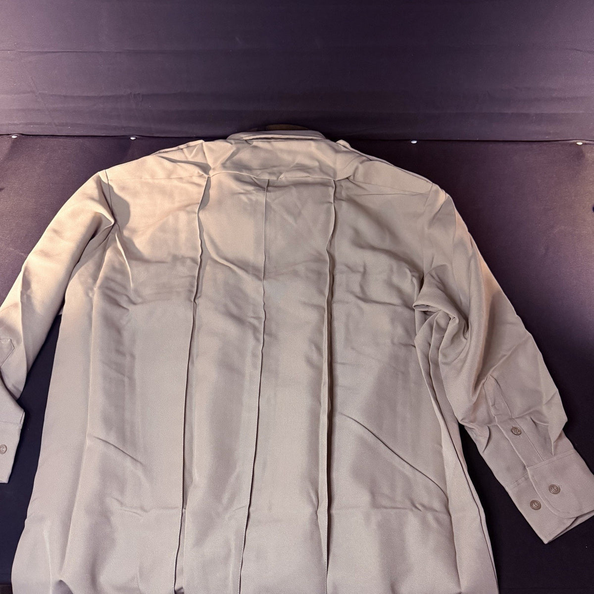 Liberty Long Sleeve Service Shirt Size 2XL Silver Tan Class A Uniform Button Up