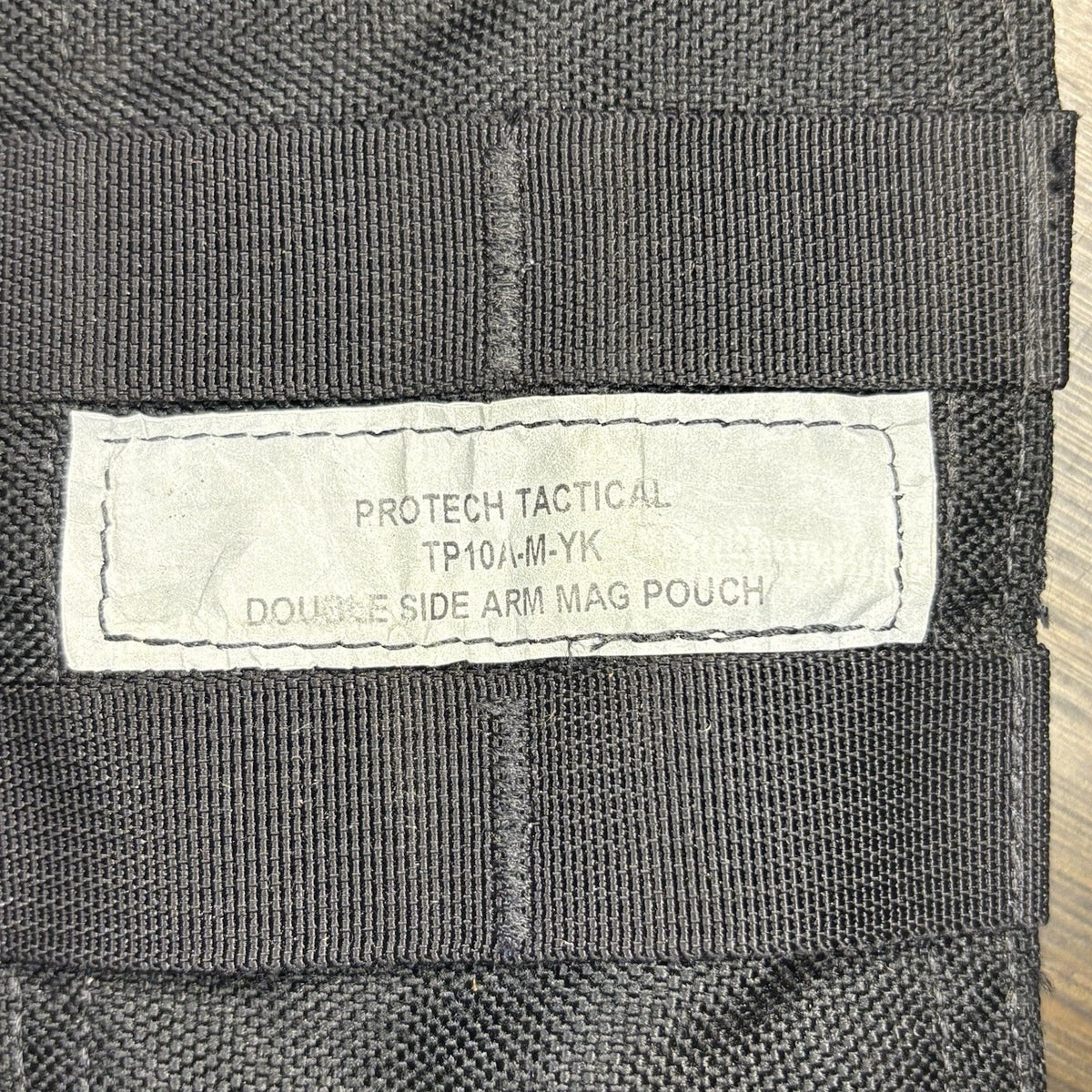 Safariland Protech TP10A Double Pistol Magazine Pouch MOLLE w/Retention Clips