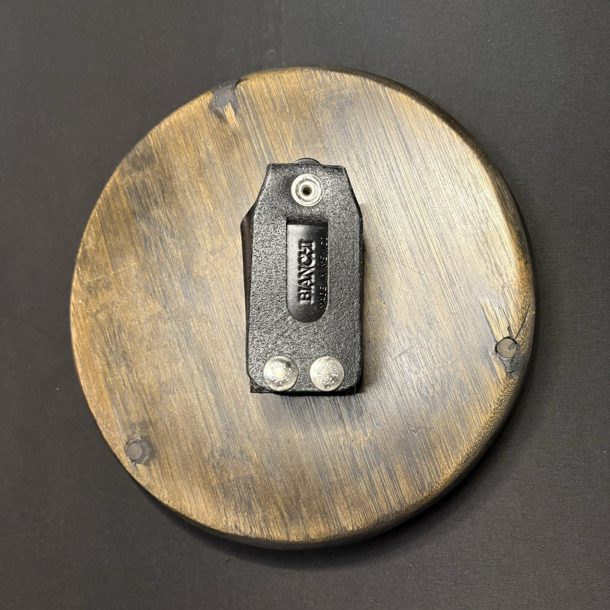 Bianchi Key Holder 31C Leather 2.25" Loop Law Quite Key Keeper