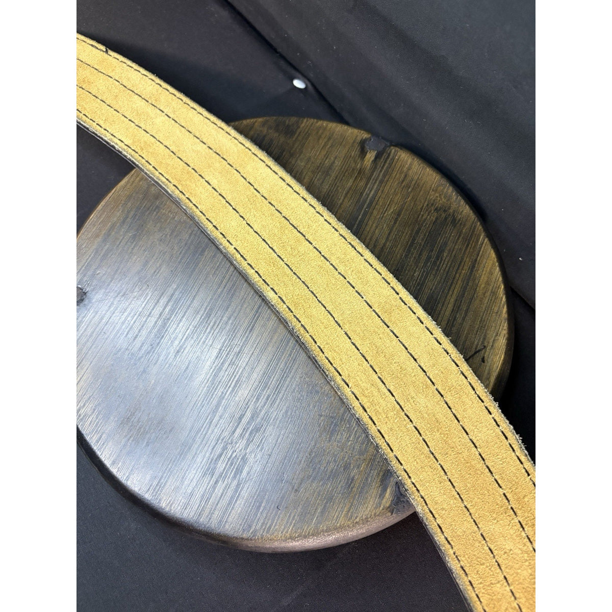 Safariland Women’s 872 Duty Belt Size 30” Basketweave Leather Sued Lined 2.25”