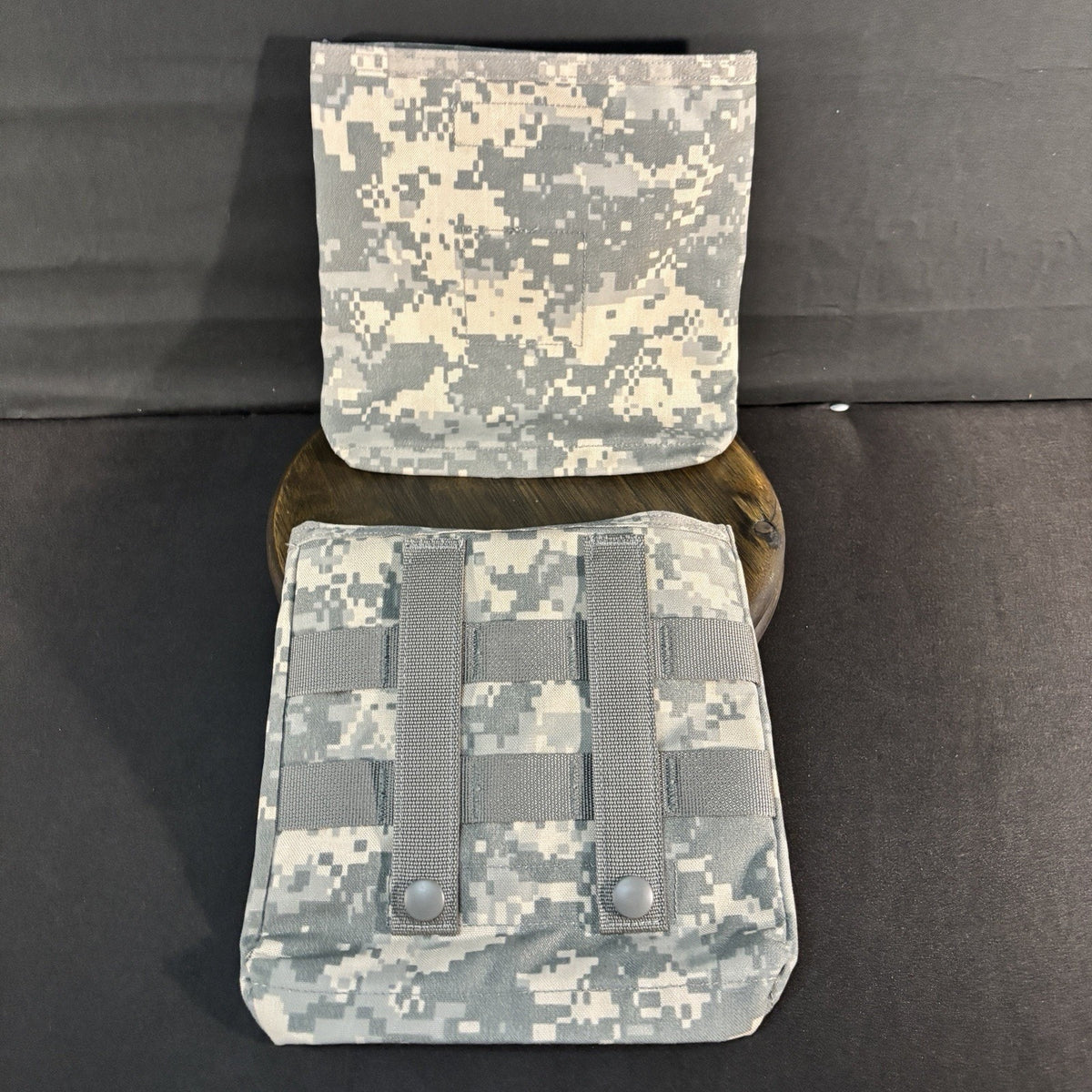 USGI Side Plate Carrier MOLLE Size 8"x8" ACU Improved Tactical Vest Pocket Set