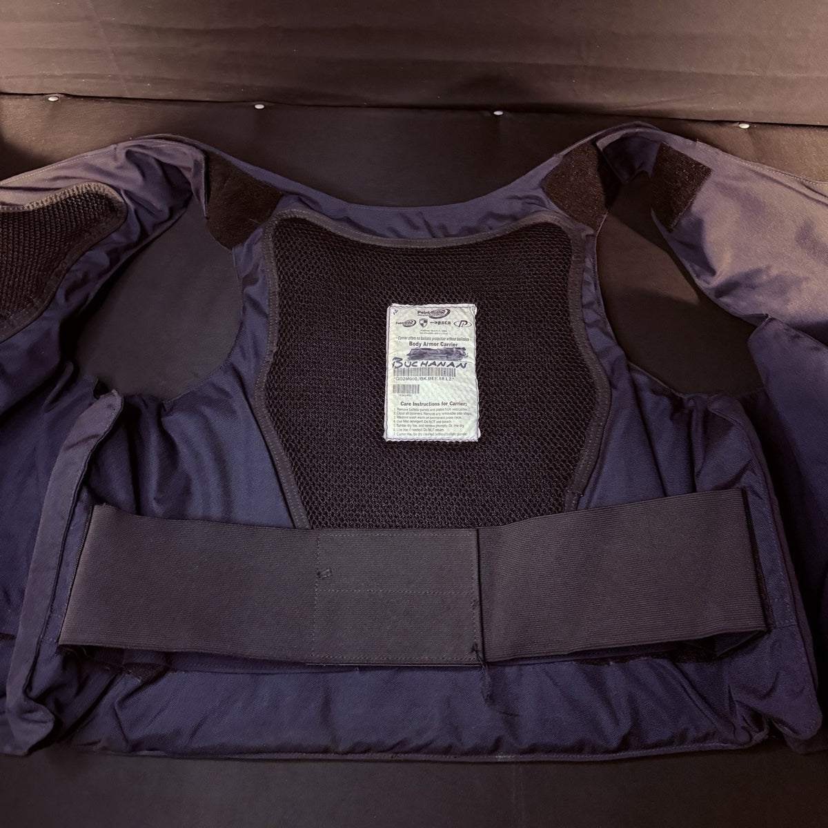 PB Tactical 3A Carrier Vest Size 3XL XXXL 58 Long Ballistic IIIA w/ Padding