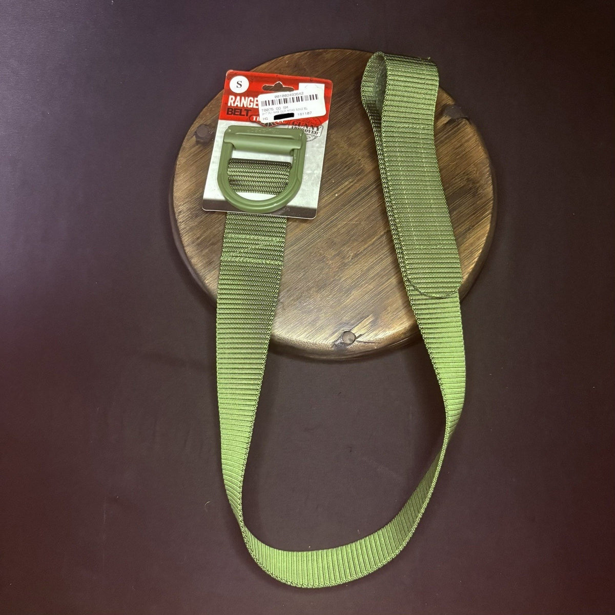 Tru-Spec Tactical Belt Size Small Range 24-7 Series Metal Buckle, OD Nylon 1.75"