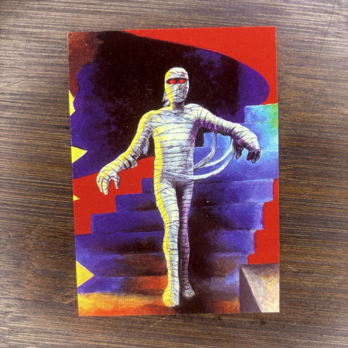 1996 Topps Goosebumps Trading Card #41 Curse of the Mummy