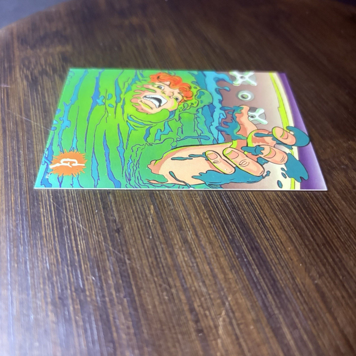 1996 Goosebumps "Tub of Terror" #8 High Grade Topps Trading Card -See Photos-