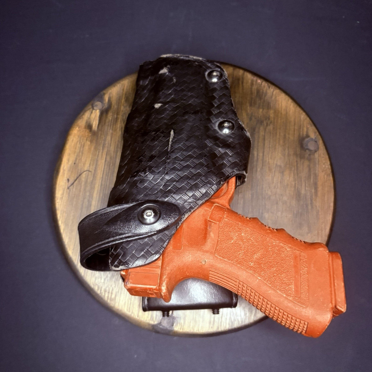 Safariland Glock 17/22 Duty Holster Right Hand Basketweave Locking Latch 6270-83