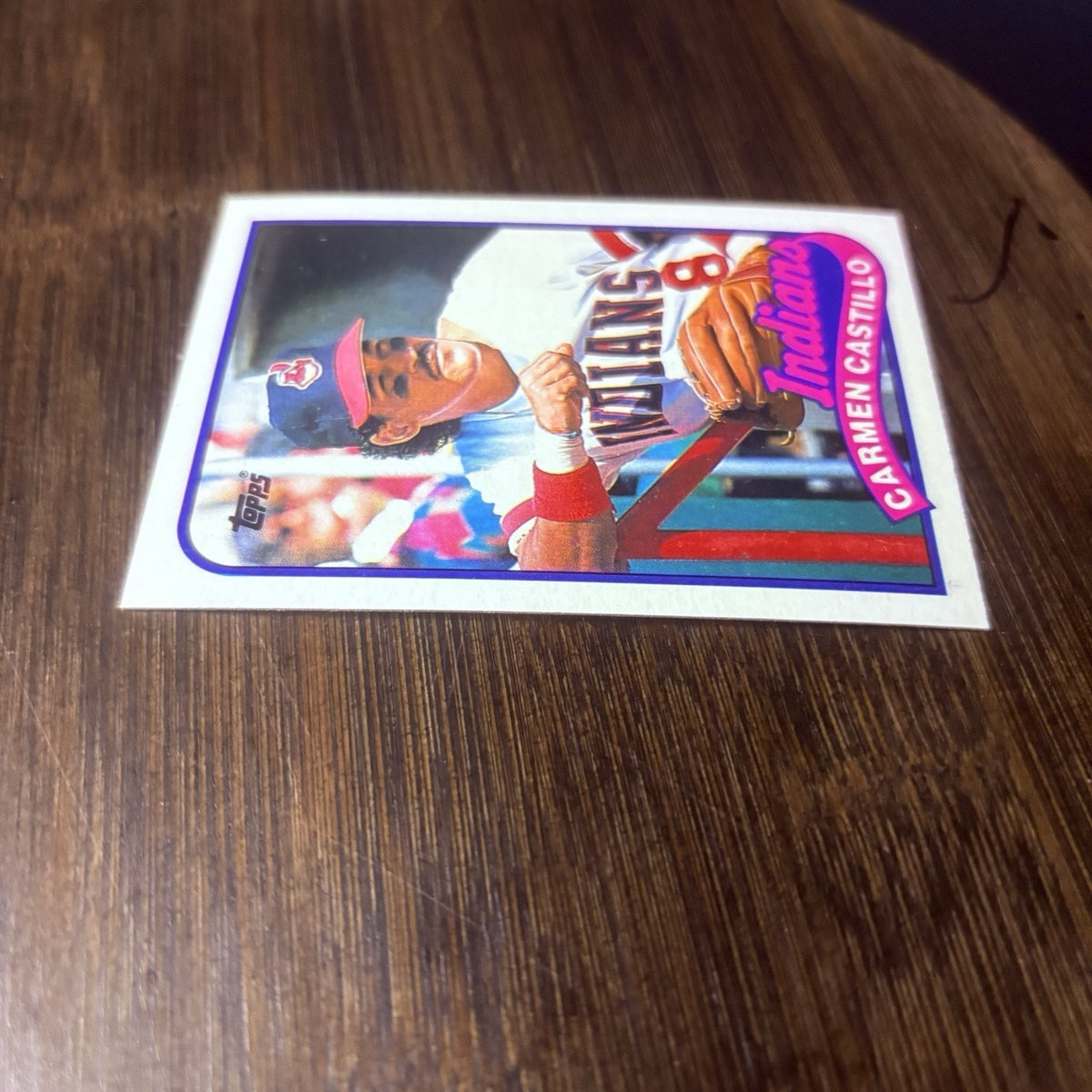 1989 Topps #637 Carmen Castillo High Grade See Photos