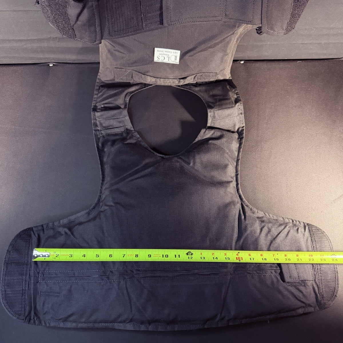 LCS 3A Vest Size Large Tactical Plate Carrier IIIA Ballistic Armor w/Holster