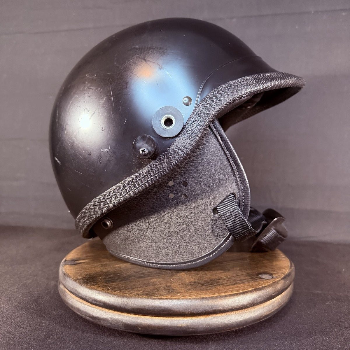 Crown Impact Helmet Size Extra Large Model C-3 906 Black USA Made Duty Headgear
