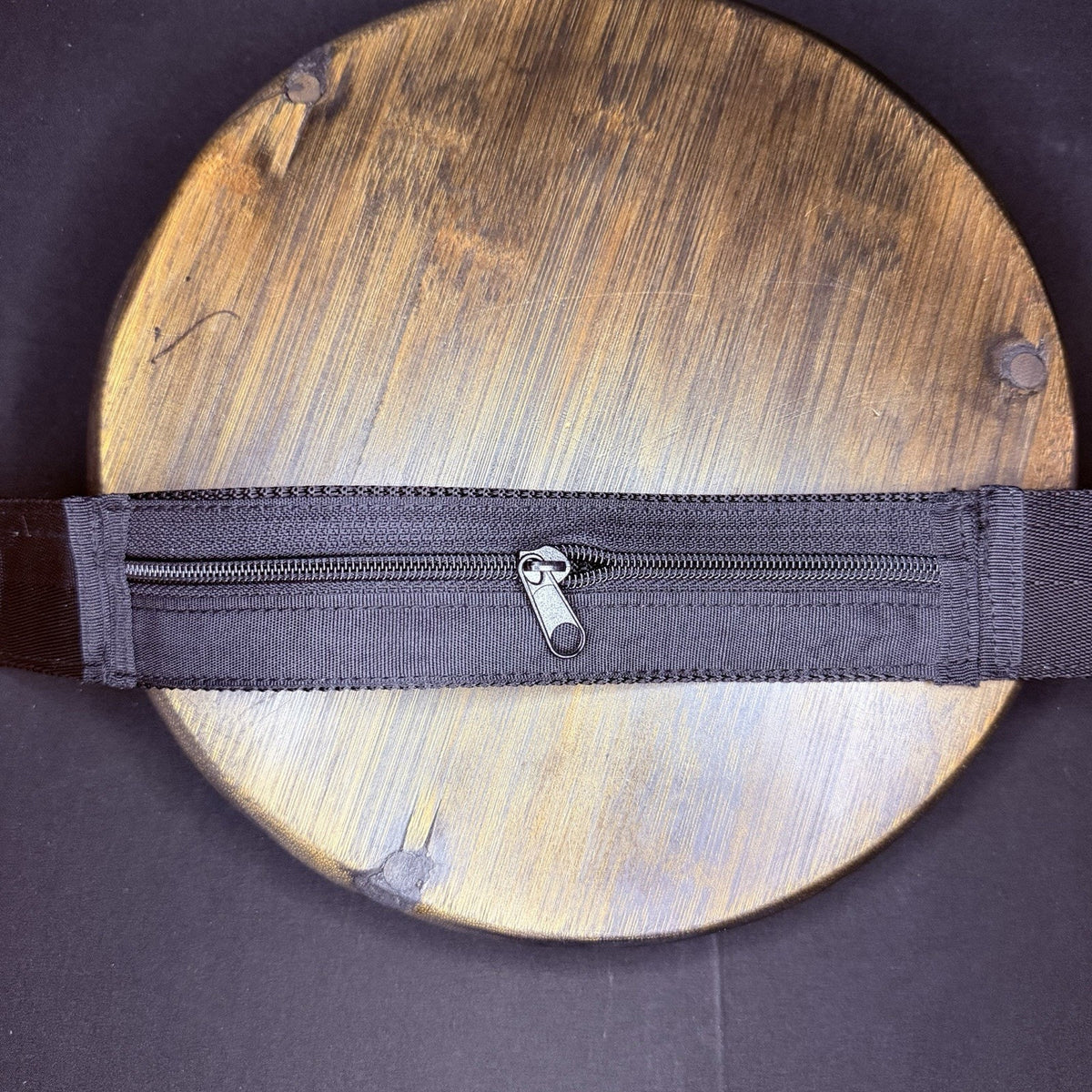 5 Star Tactical HIPS Belt 3 Hidden Pockets Size Small Black Metal Buckle 1.75"