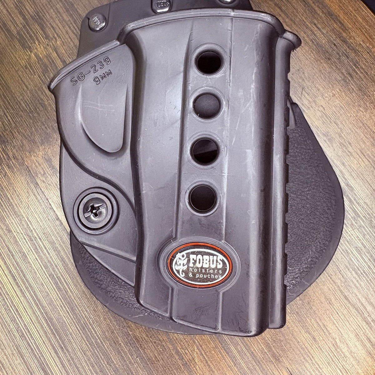 Fobus Sig Sauer Paddle Holster SG239 - 239 (9mm Only) -Black RH OWB