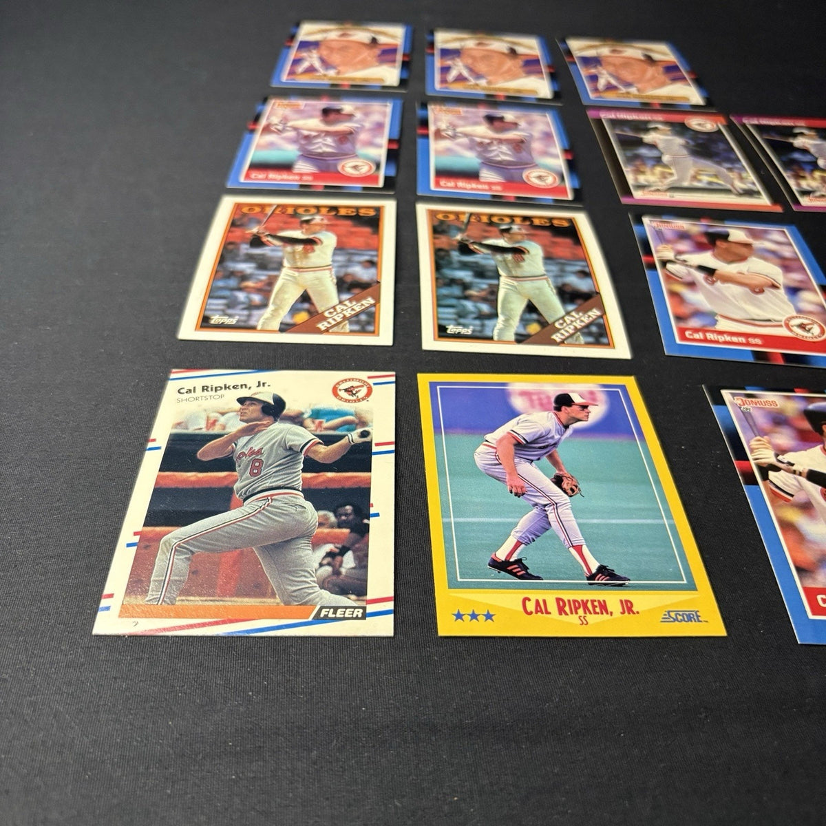 Cal Ripken Jr. 1988 Lot (15) High Grade Card Baltimore Orioles HOF Topps Donruss