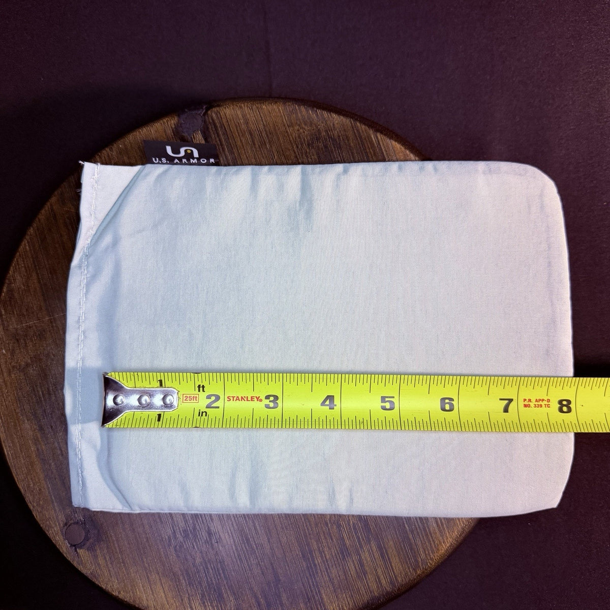 US Armor Trauma Plate Size 6"x8" Soft White Body Armor