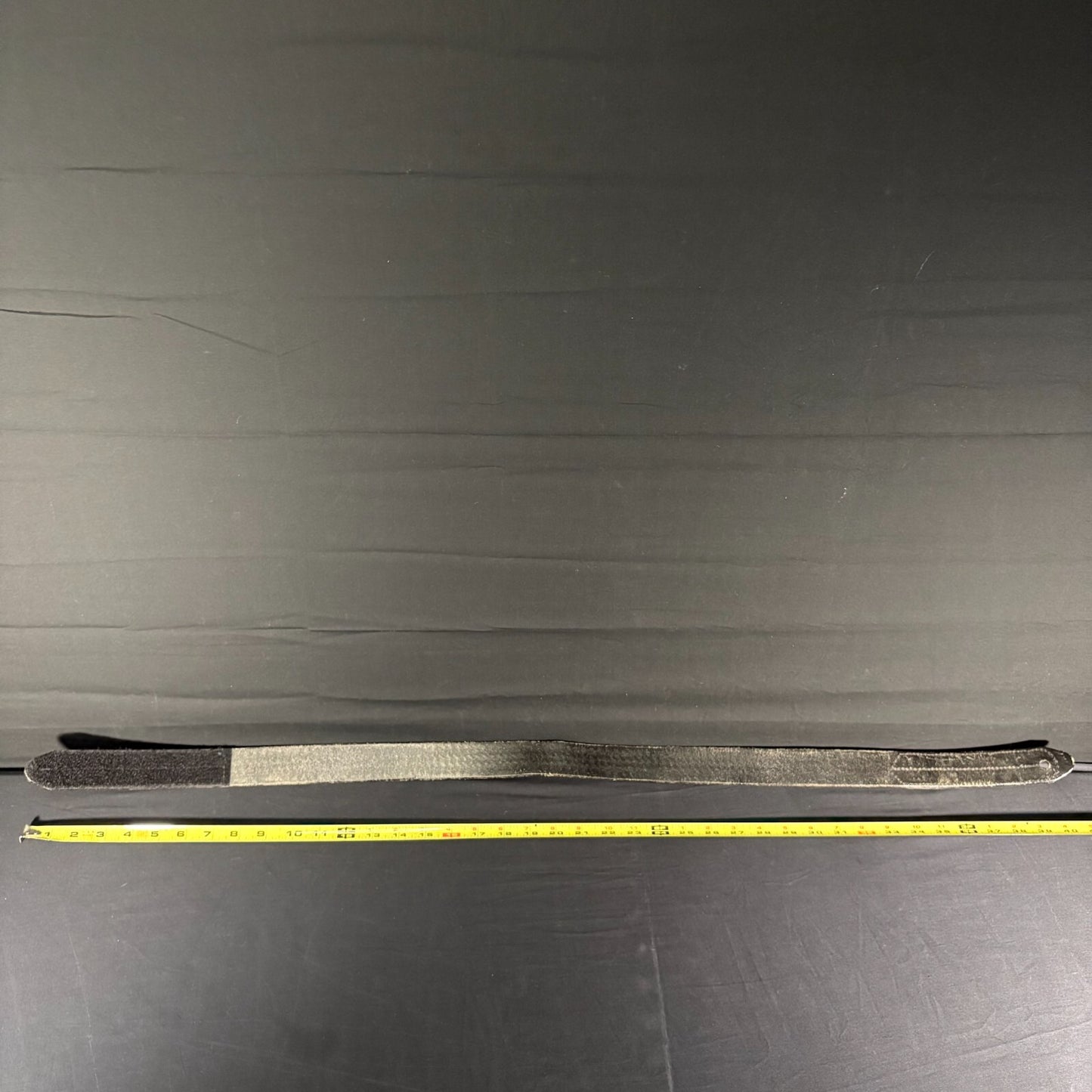 Bianchi  Buckless Duty Belt 34" Waist Black Basket Weave Leather5