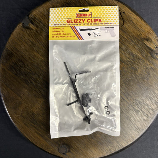 Belt Clip For Slide For Glocks Gen14 17 19 22 23 24 Blikked Up Glizzy Clip0