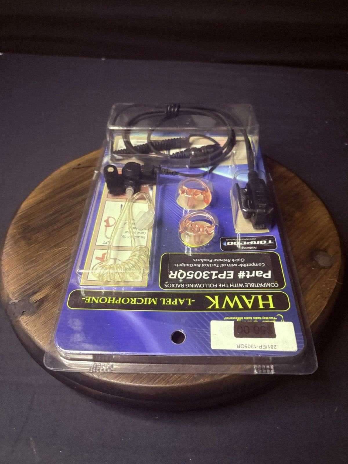 Hawk Lapel Mic Quick Release Replacement Earpiece Kit EP1305QR Police Headset8