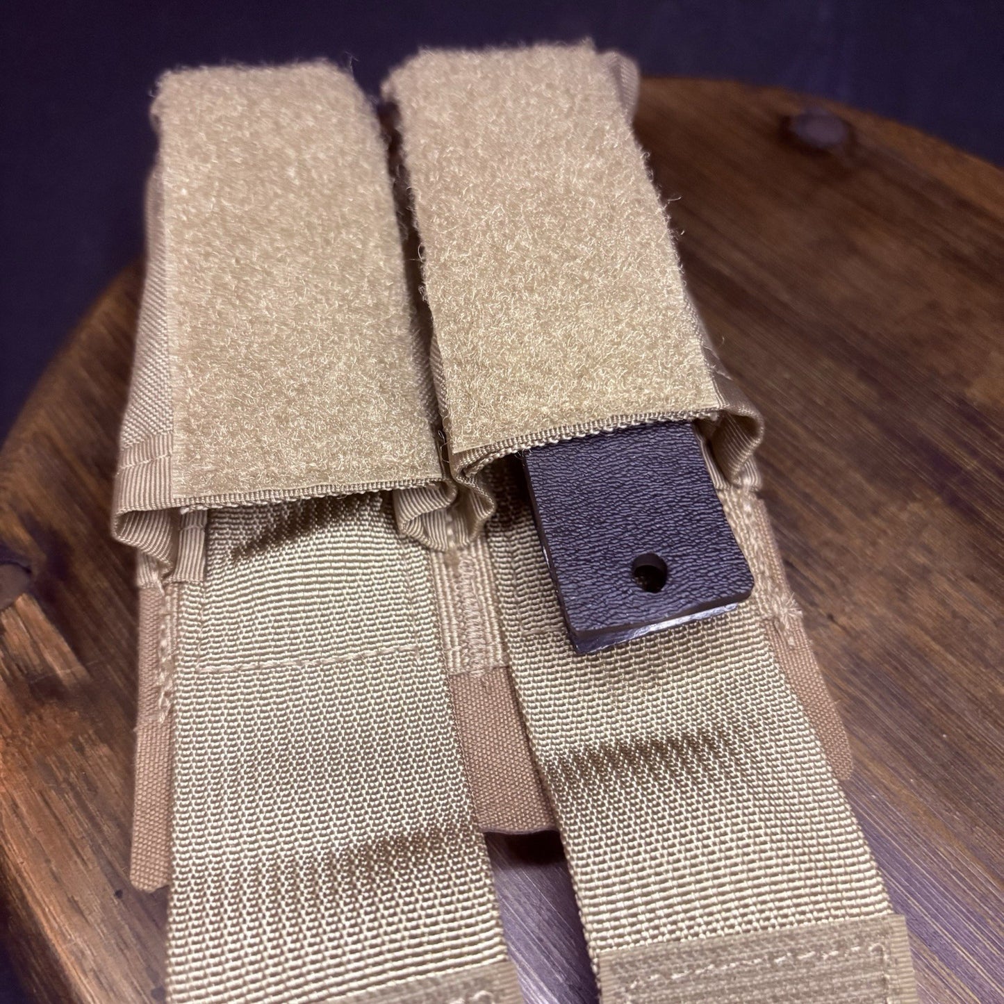 Blue Force Double Magazine MOLLE Pouch w/Retenion Clamps TP-10A Helium Whisper2
