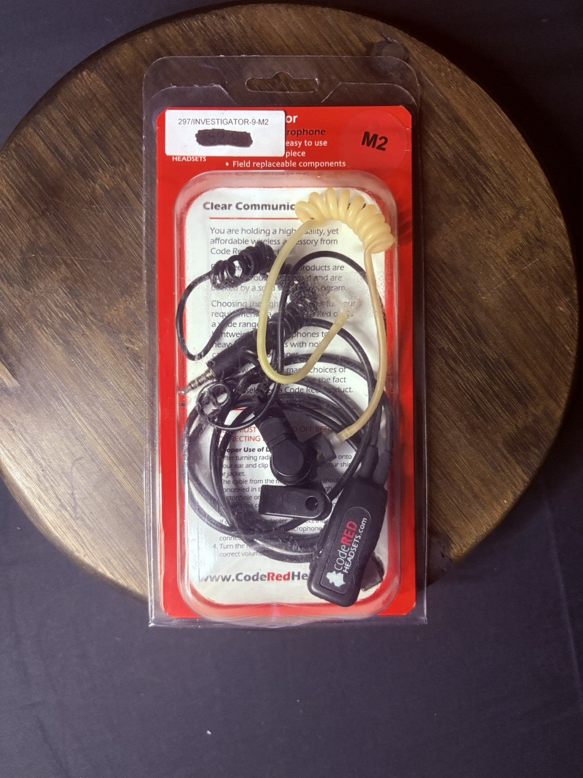 Code Red Investigator M2 Pack Silent Listen Only Radio Earpiece Value Pack1