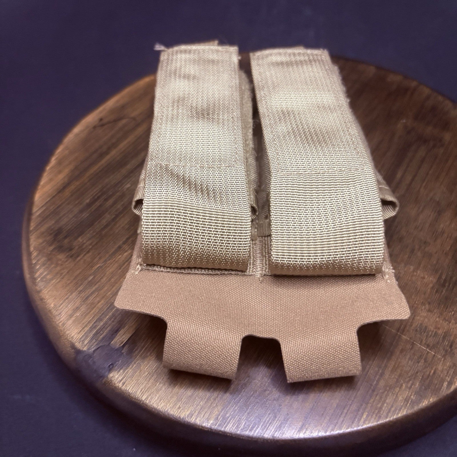 Blue Force Double Magazine MOLLE Pouch w/Retenion Clamps TP-10A Helium Whisper10