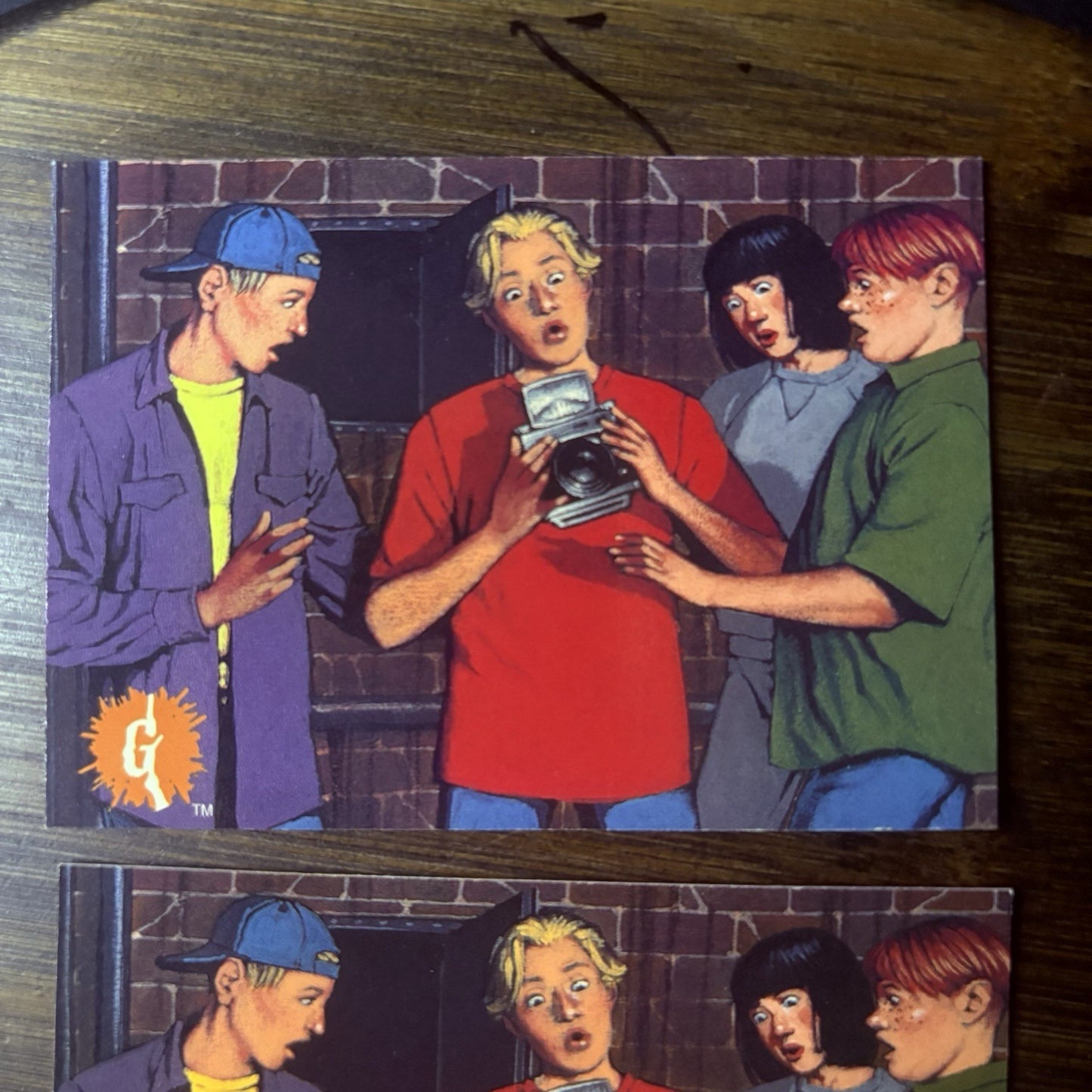 1996 Goosebumps Curious Camera #10 Lot Of (3) High Grade Trading Card See Photos4