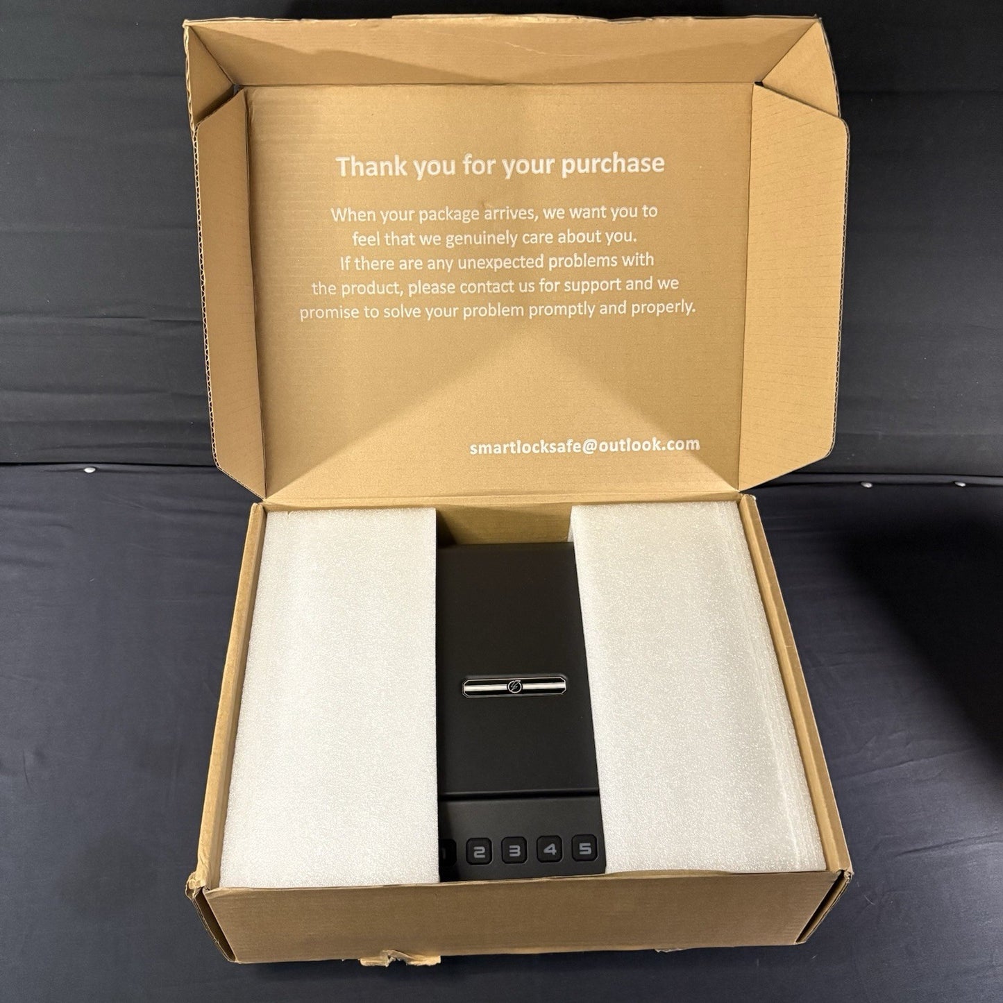 Gun Safe for Handgun Biometric Gun Safe 3 Ways Quick Access with Fingerprint/Key4