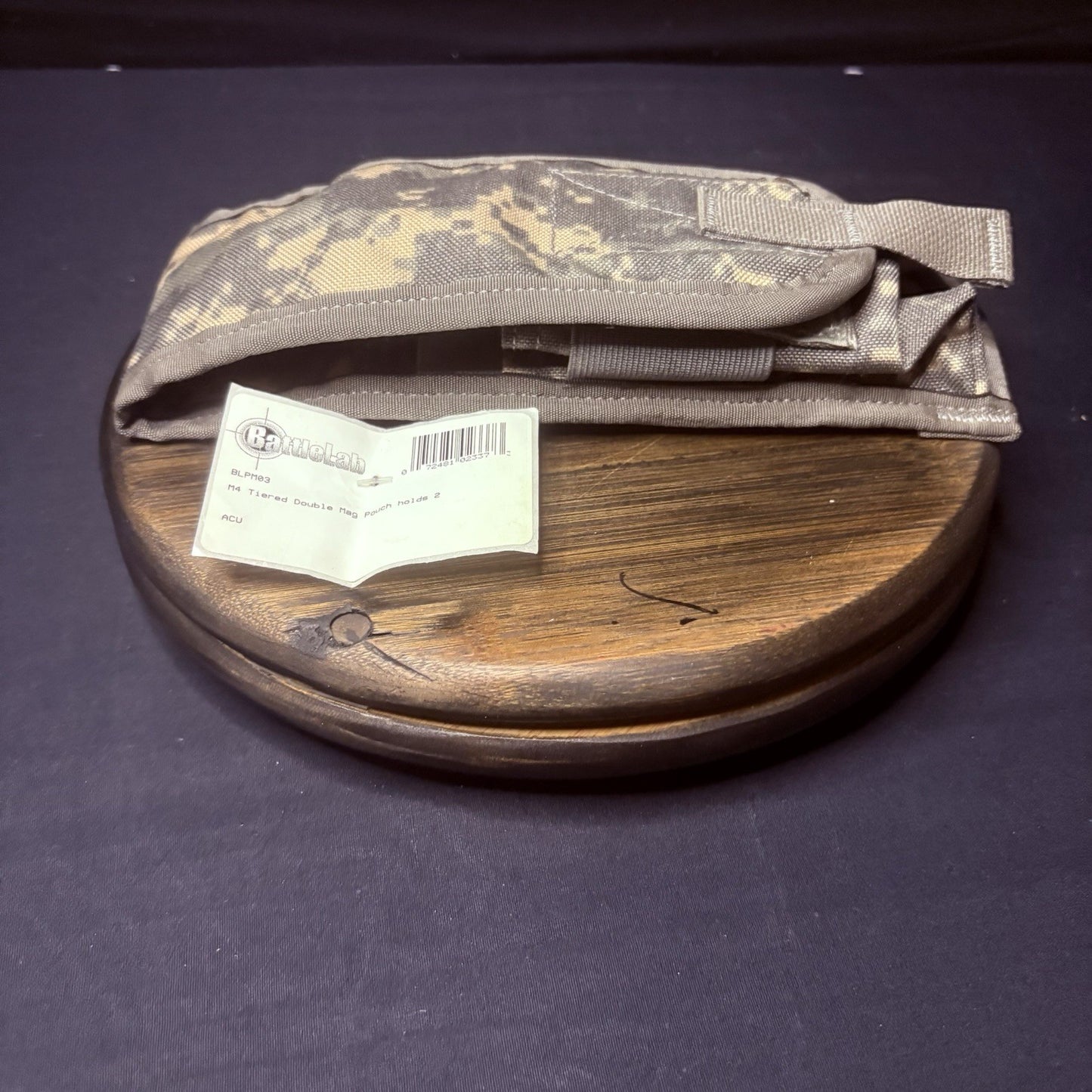 BattleLab 5.56 M4 Rifle Double Tiered Magazine Pouch Multicam Made In USA 2 Mags11