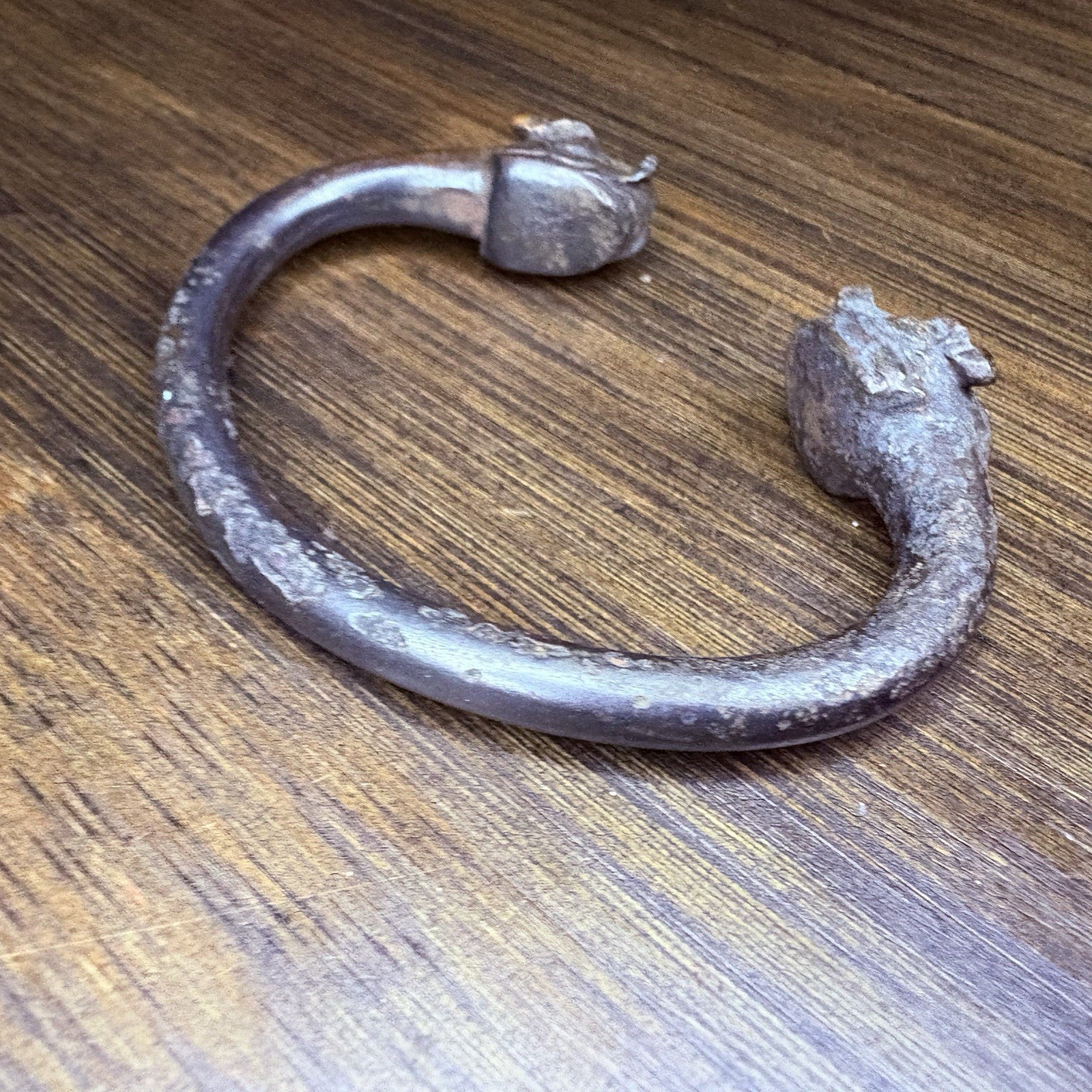 Achaemenid Empire Bronze Bracelet 500BC Bangle w/Proof Of Authenticity 2500 y/o13