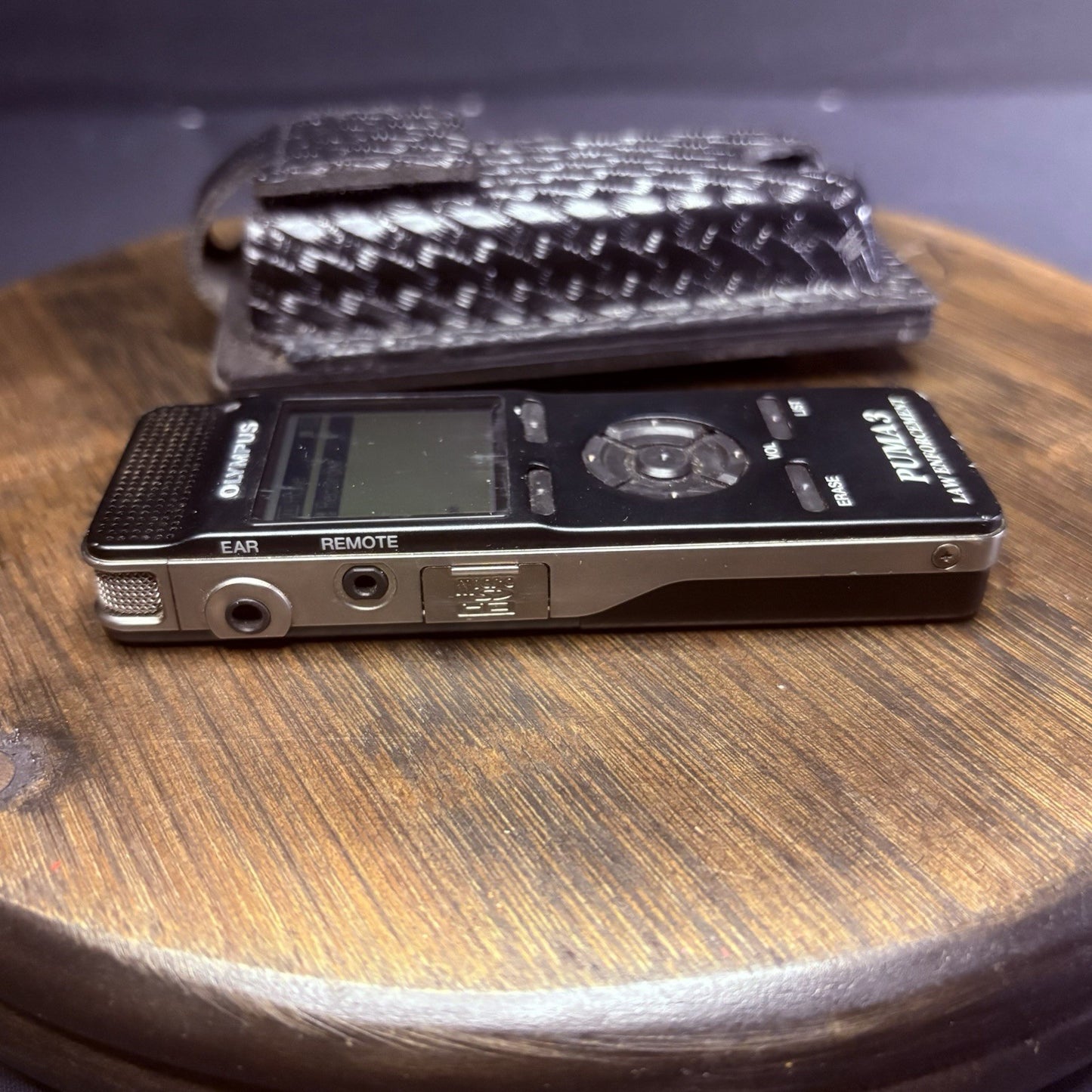 Olympus Puma 3 Law Enforcement Micro SD Voice Recorder w/ Leather Case7