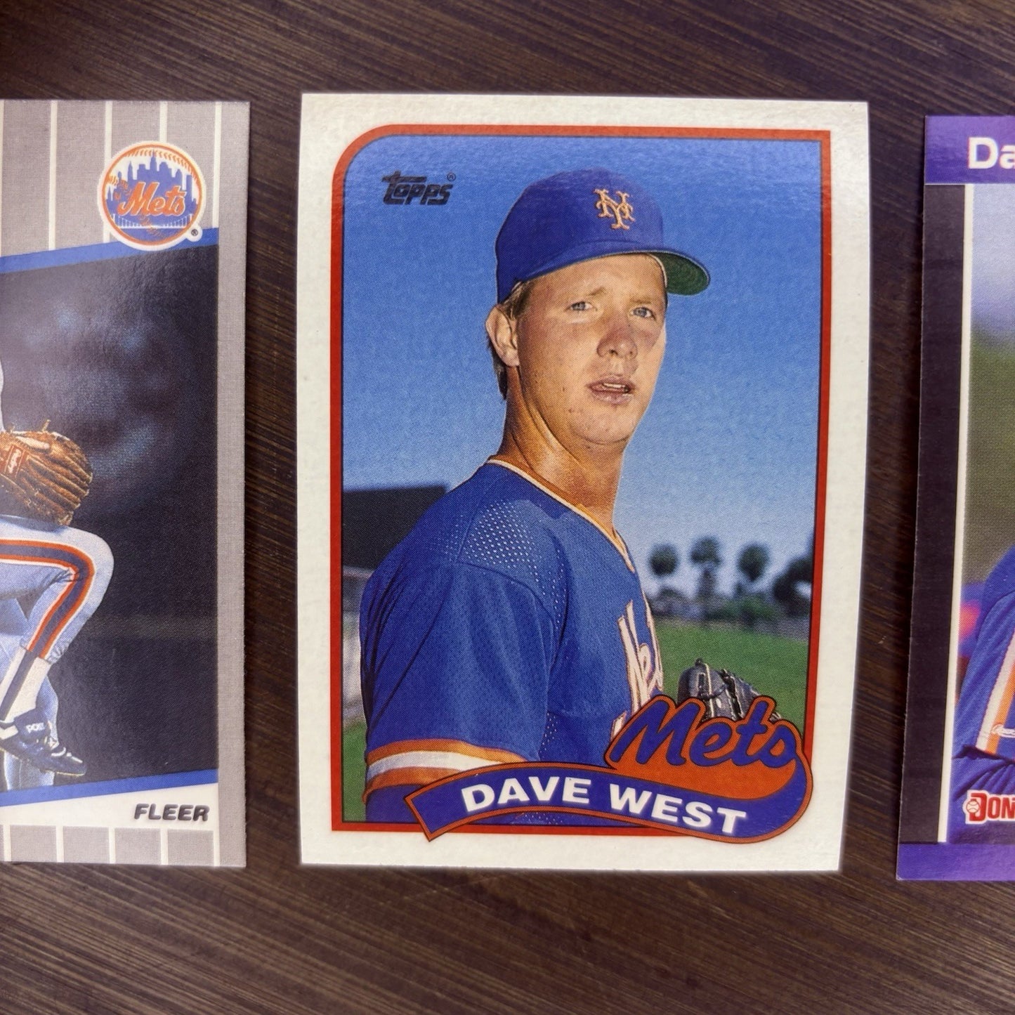 1989 Dave West Rookie Cards #41, #787, #51 High Grade Trading Card Lot Of 35