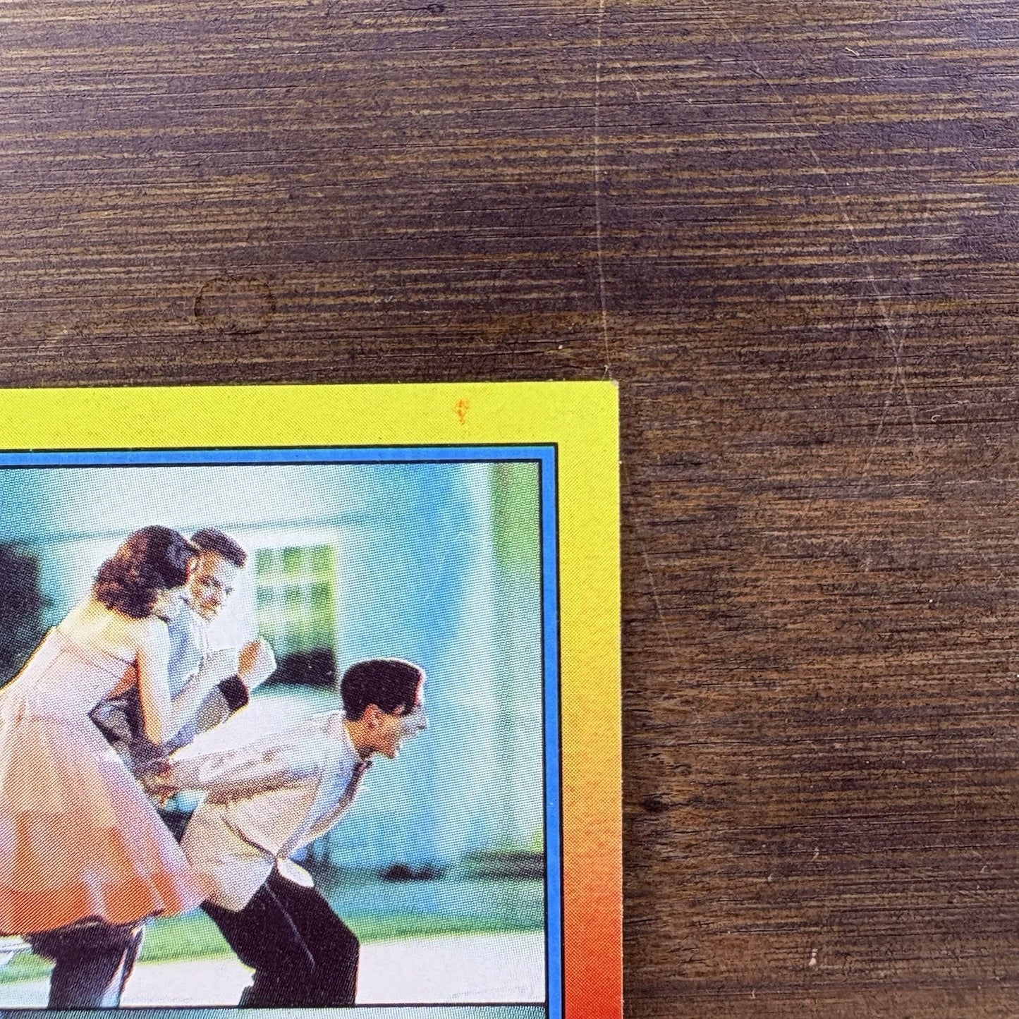 1989 Back To The Future #63 Topps Trading Card "A Familiar Scene"4