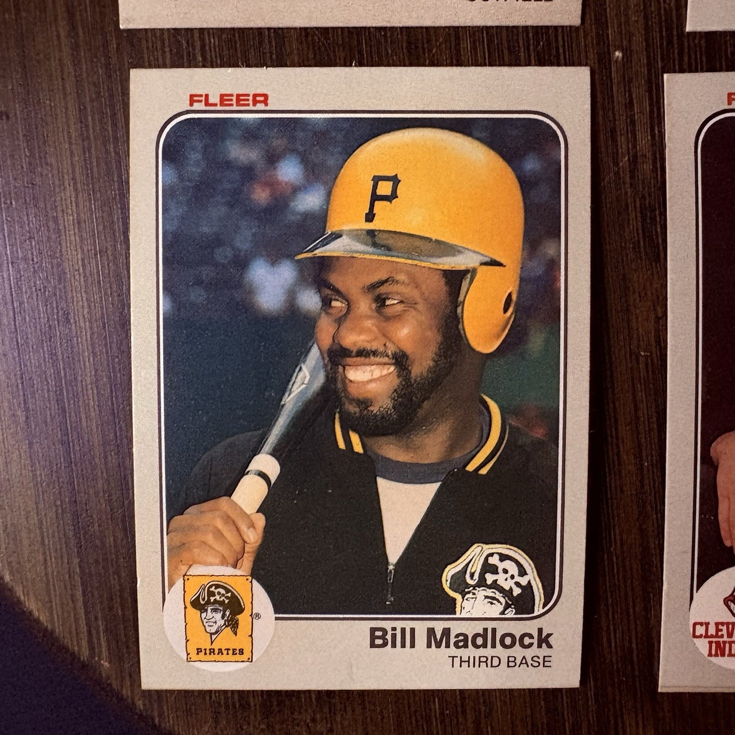 1983 Fleer High Grade Baseball Card Lot #413, #326, #309, #4202