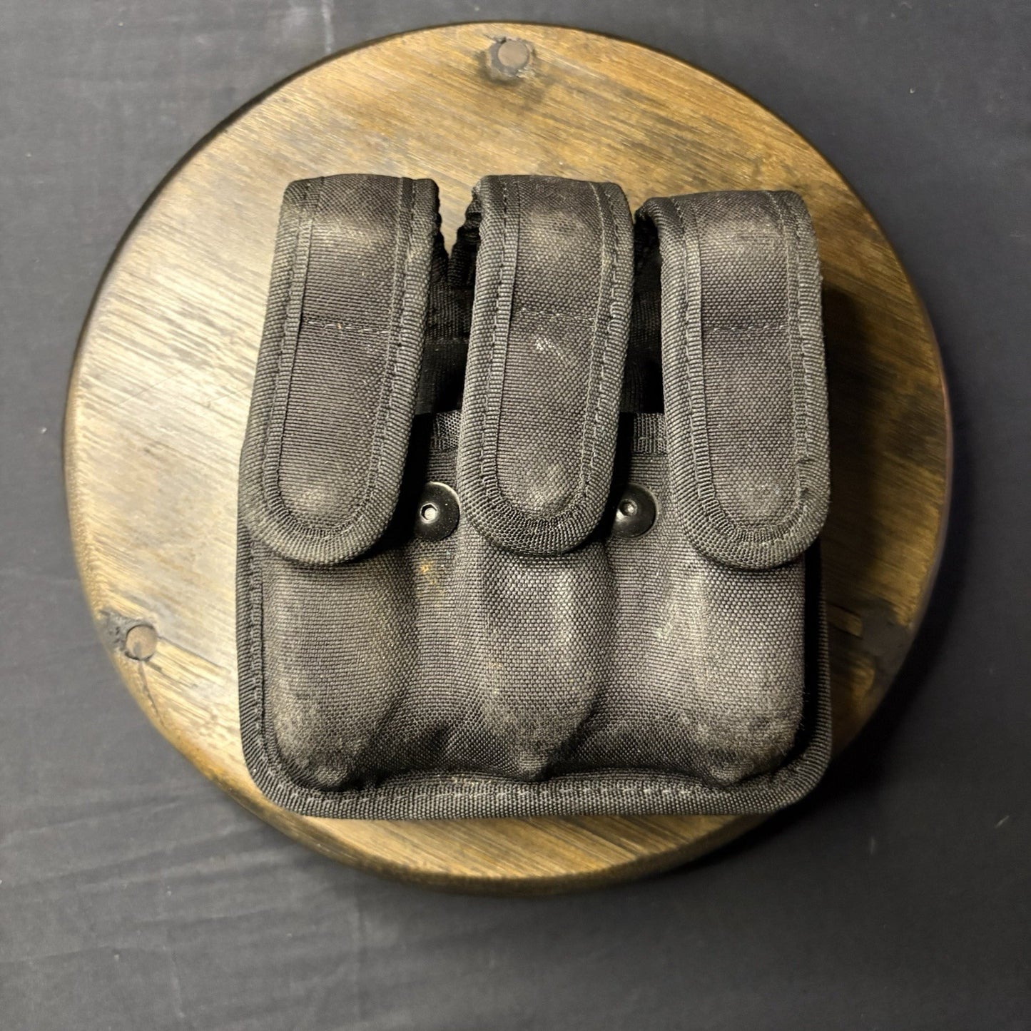 Bianchi 9mm Triple Magazine Pouch Nylon AccuMold For 9mm & .400