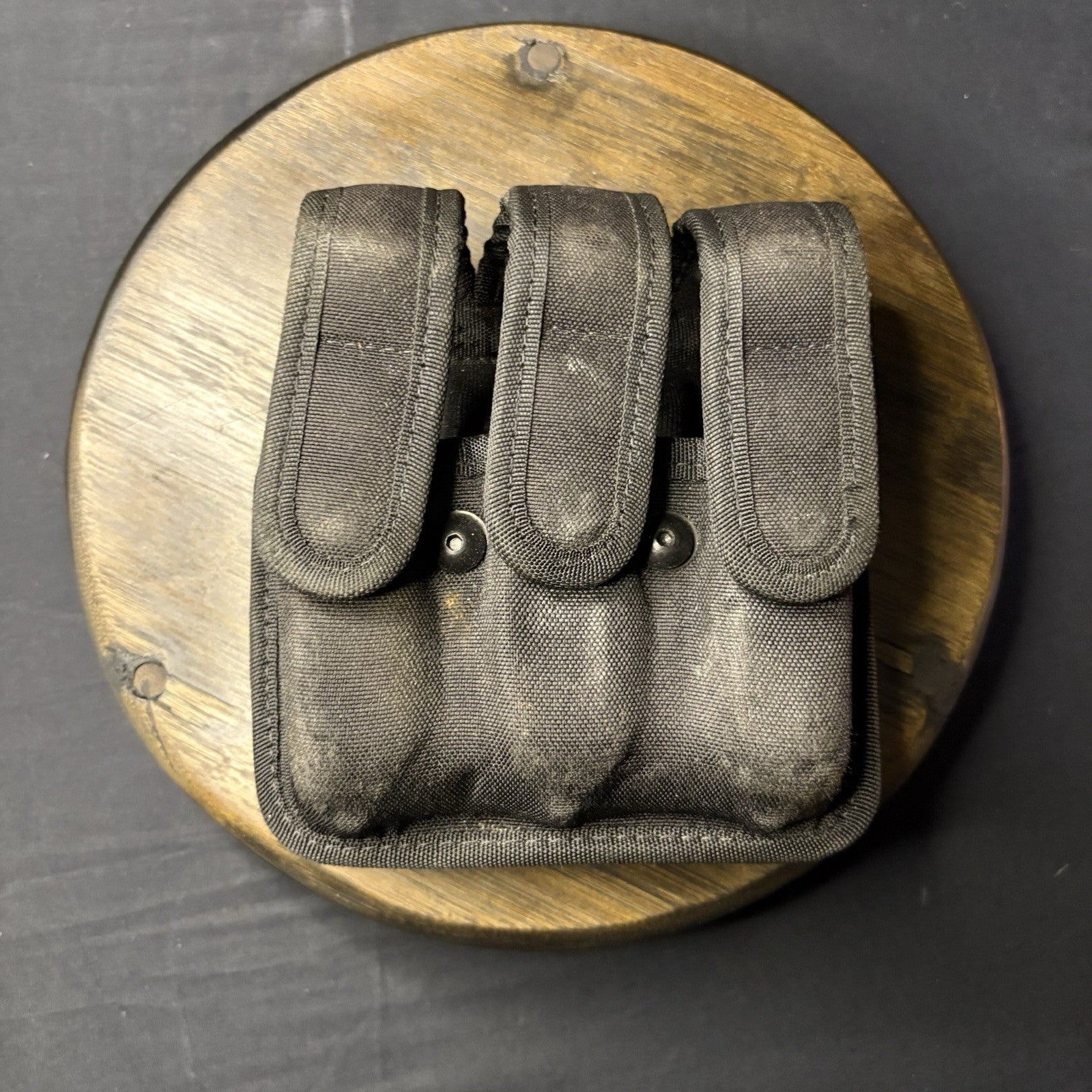 Bianchi 9mm Triple Magazine Pouch Nylon AccuMold For 9mm & .400