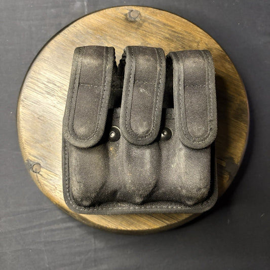 Bianchi 9mm Triple Magazine Pouch Nylon AccuMold For 9mm & .400