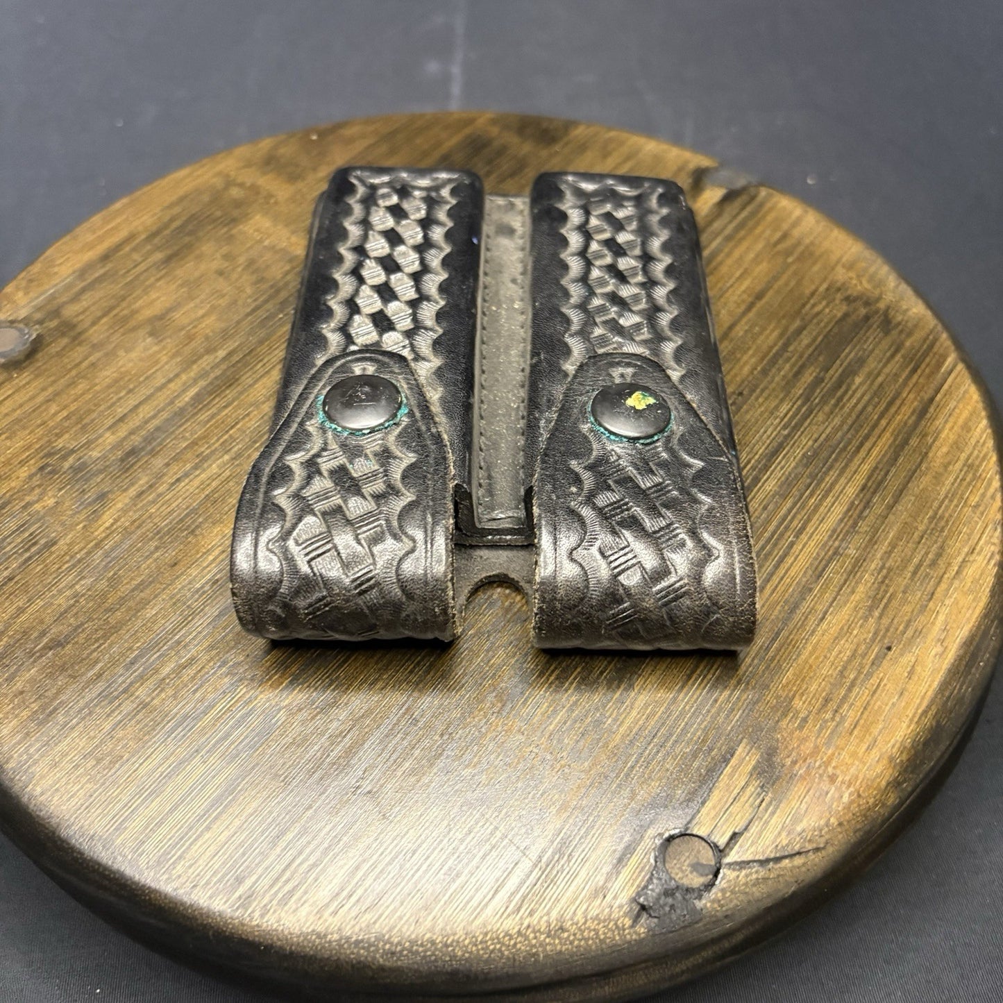 Tex Shoemaker Double Magazine Carrier Leather 3906 4013 P7M8 P225 Single Stack 94