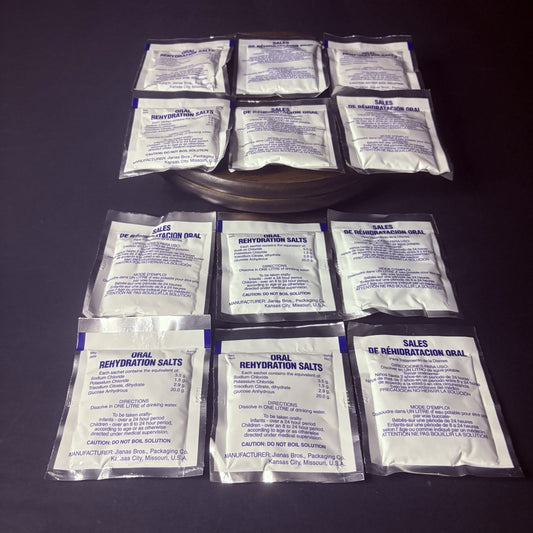 12 Pack Oral Rehydration Salt Jianas Bros Manufacturers Date 06180