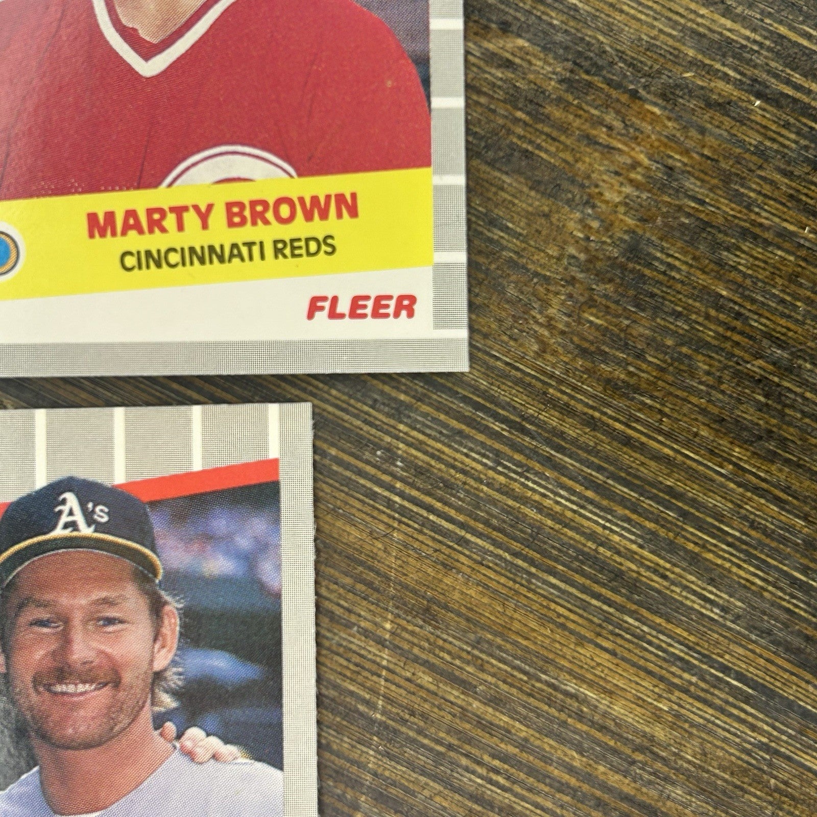 1989 Fleer Prospects & Superstar #633 #645 Wade Boggs, Lenny Harris (Lot Of 2)5
