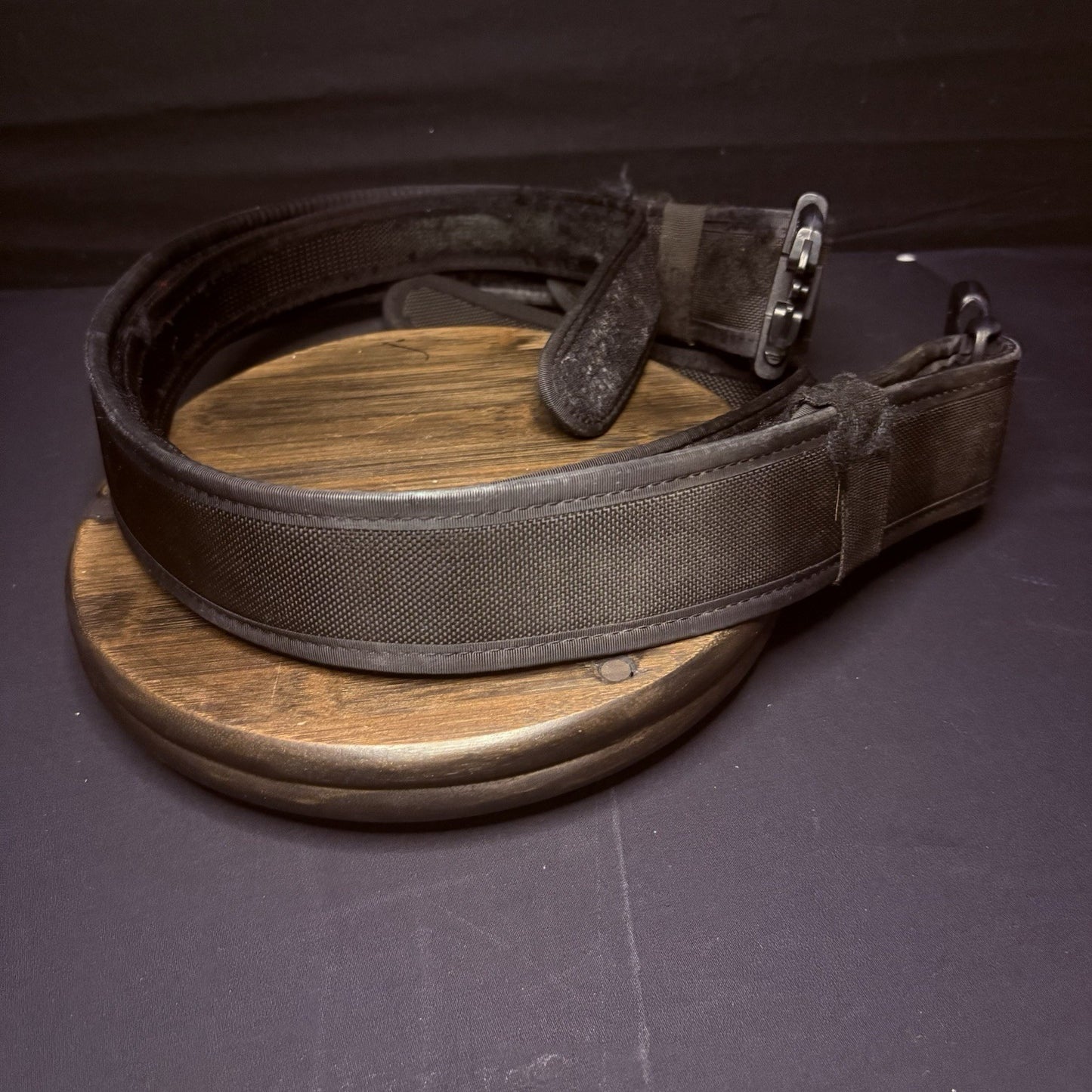 Bianchi Nylon Duty Belt 34"40" w/ Inner Belt & Baton Ring Holster7