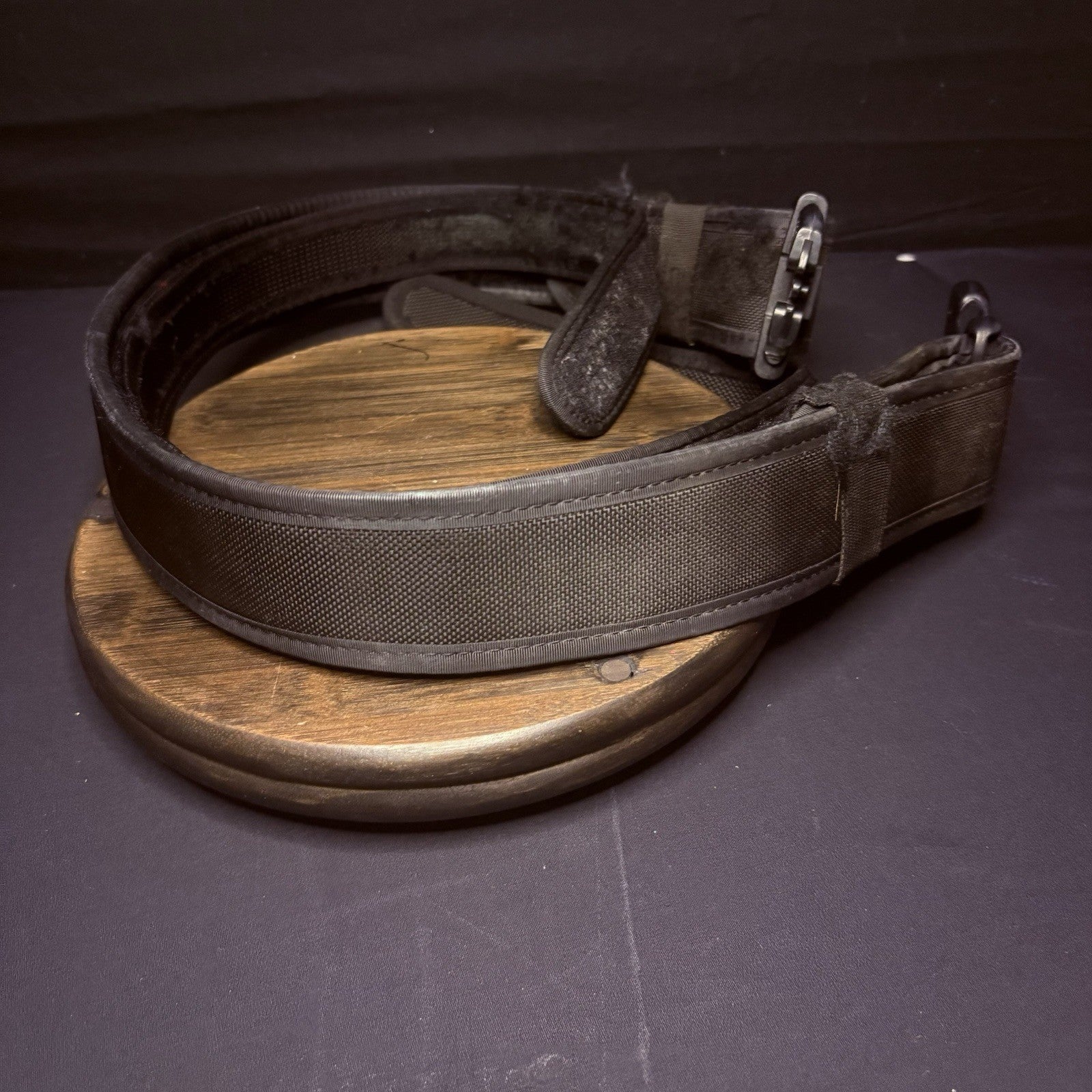 Bianchi Nylon Duty Belt 34"40" w/ Inner Belt & Baton Ring Holster7