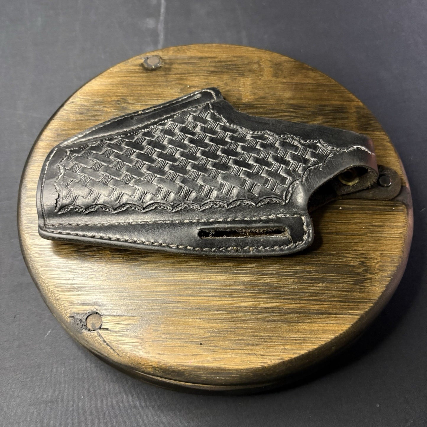 Bucheimer S&W 1006 Holster Leather Smith & Wesson Basket Weave Model 8304-79W5