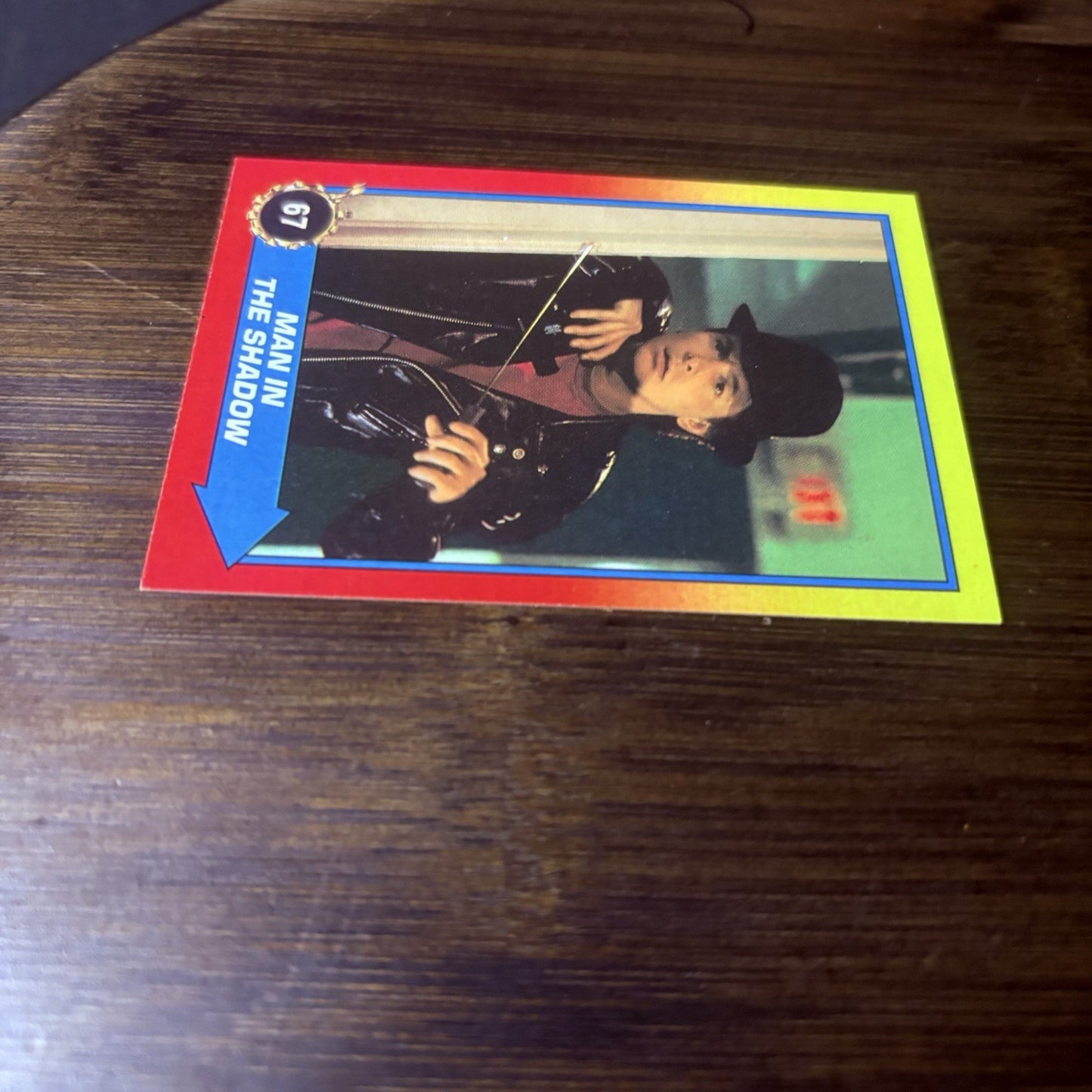 1989 Topps Back to the Future #67 "Man In the Shadow" High Grade Trading Card7