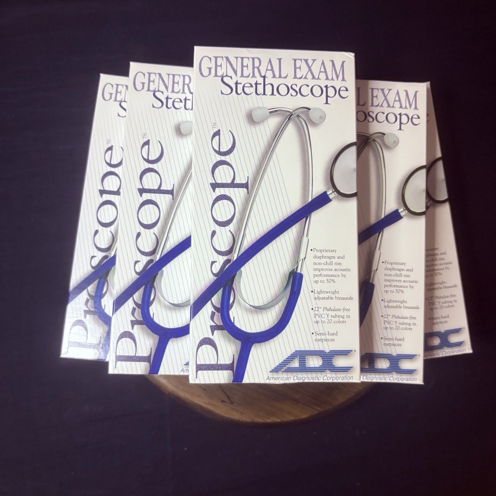 (Lot Of 5) ProScope 660LV Stethoscope Lavender Size 31.5” For Blood Pressure NEW2