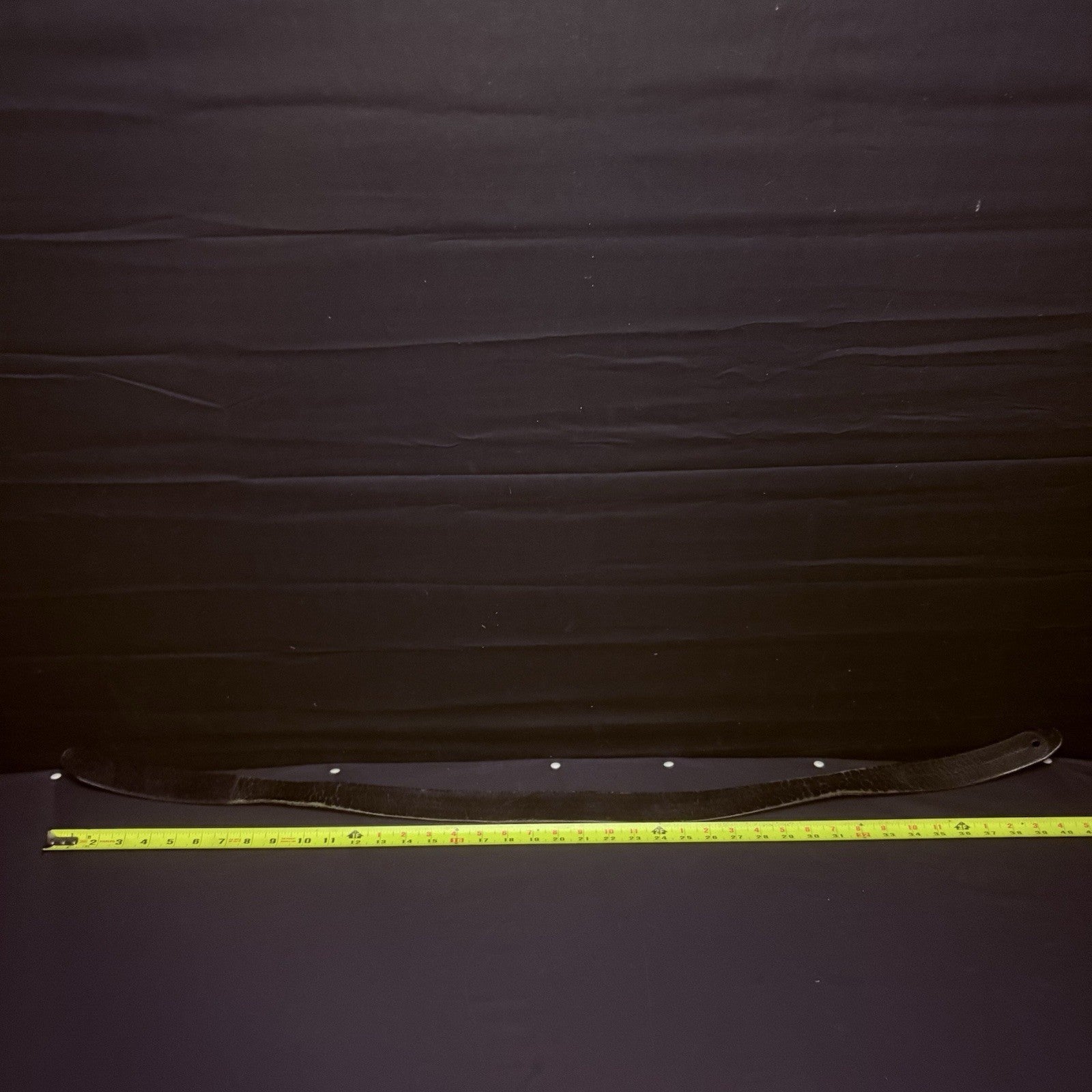 Thin Leather Duty Belt 34"36" 4