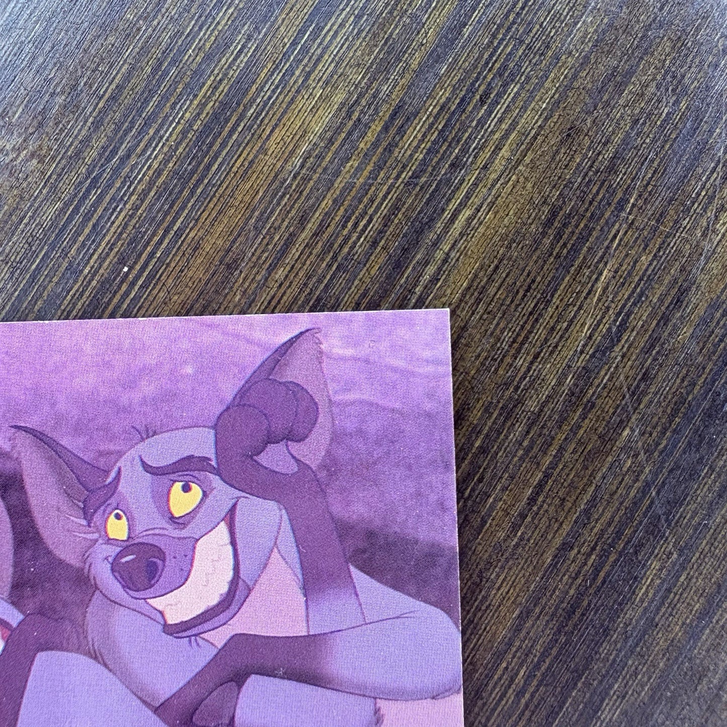 1994 SkyBox The Lion King Series 1 & 2 #75 Hyenas High Grade, See Photos4