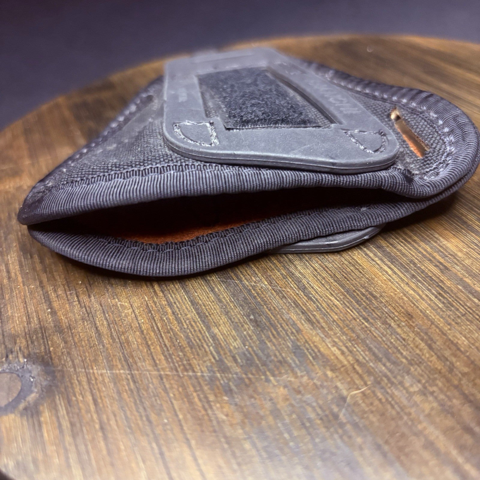 Bianchi Small Revolver Holster With Rubber Belt Loop, Ambidextrous2