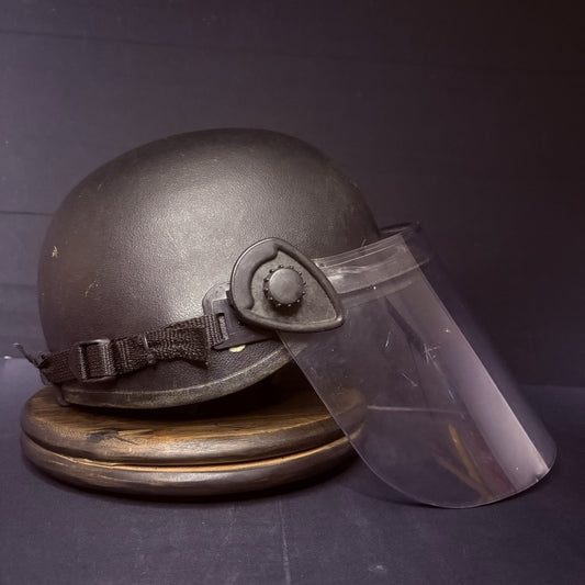 RBR Ballistic 3A Helmet Size Large USA Made IIIA Armor w/Removable Face Shield0