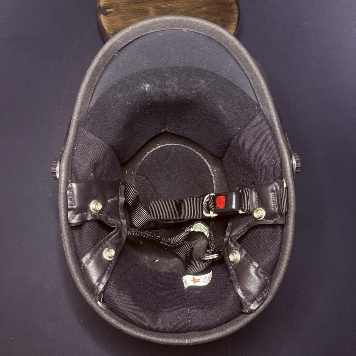 Vintage Police Riot Helmet One Size w/Z87 Face Shield (Scratched Side)7
