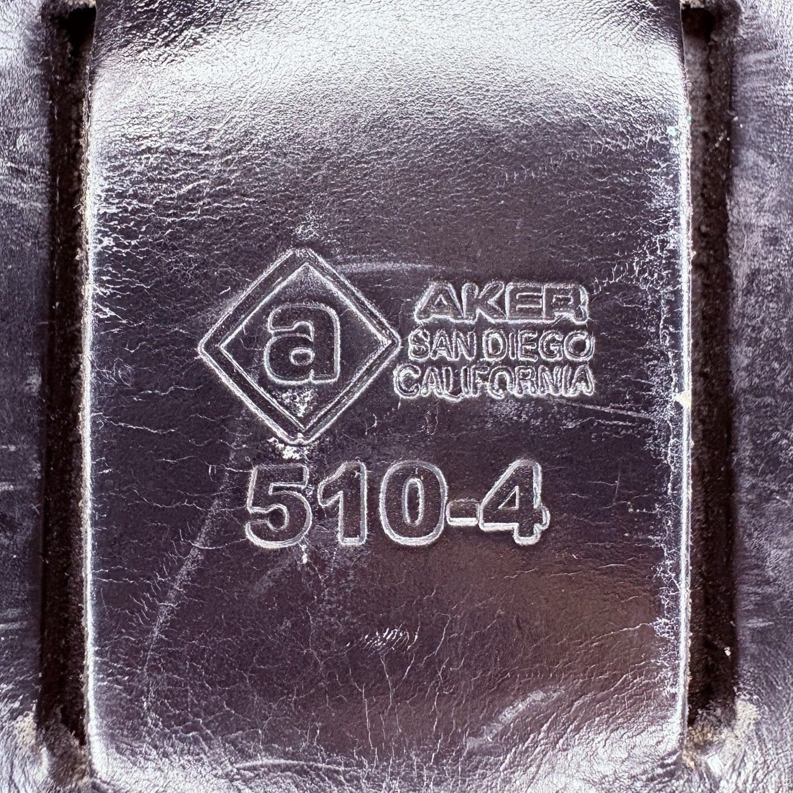 AKER 510-4 Double Magazine Carrier Pouch Double Stack .45 Basket Weave Leather7