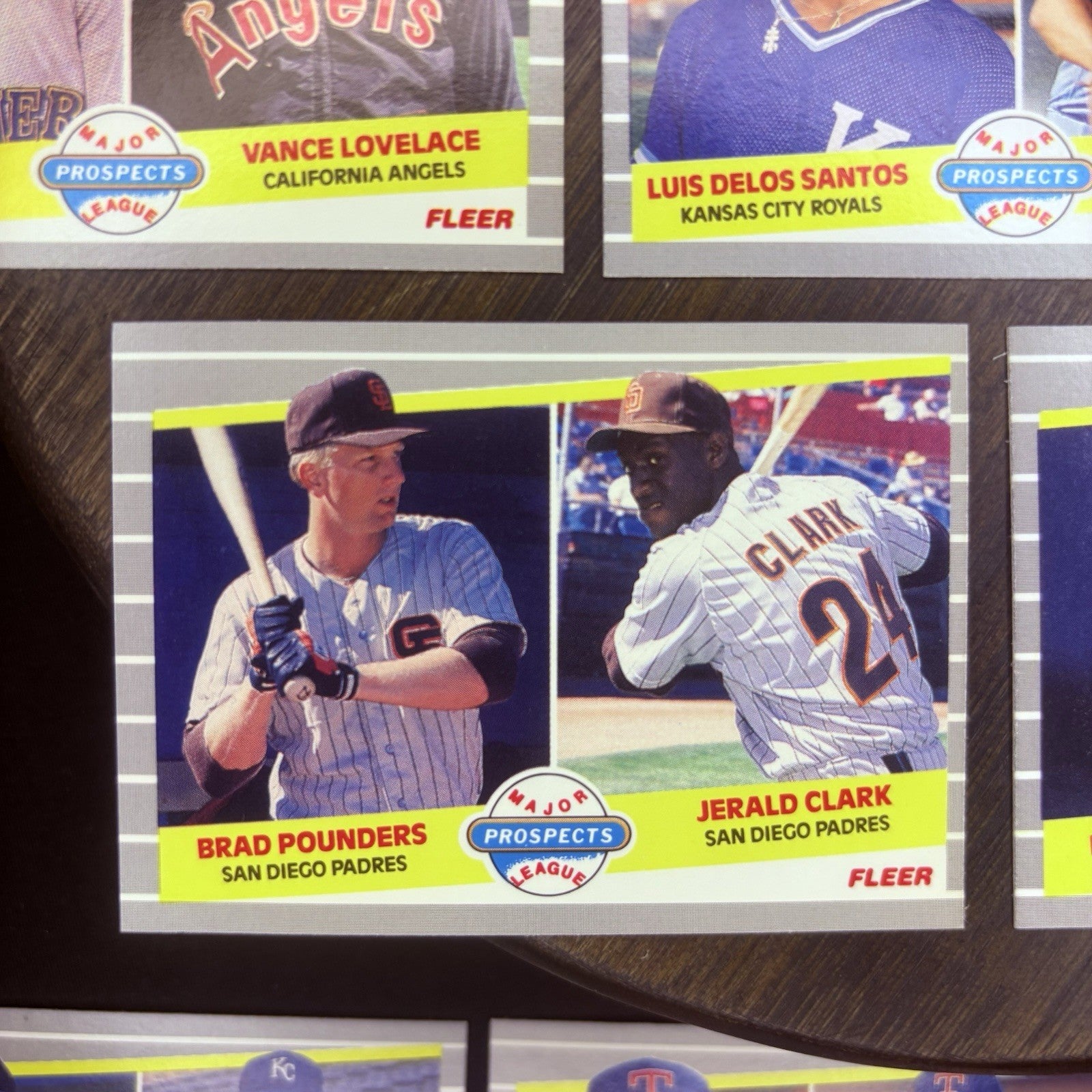 1989 Fleer Baseball Major League Prospects Trading Cards (Lot Of 12) High Grade9