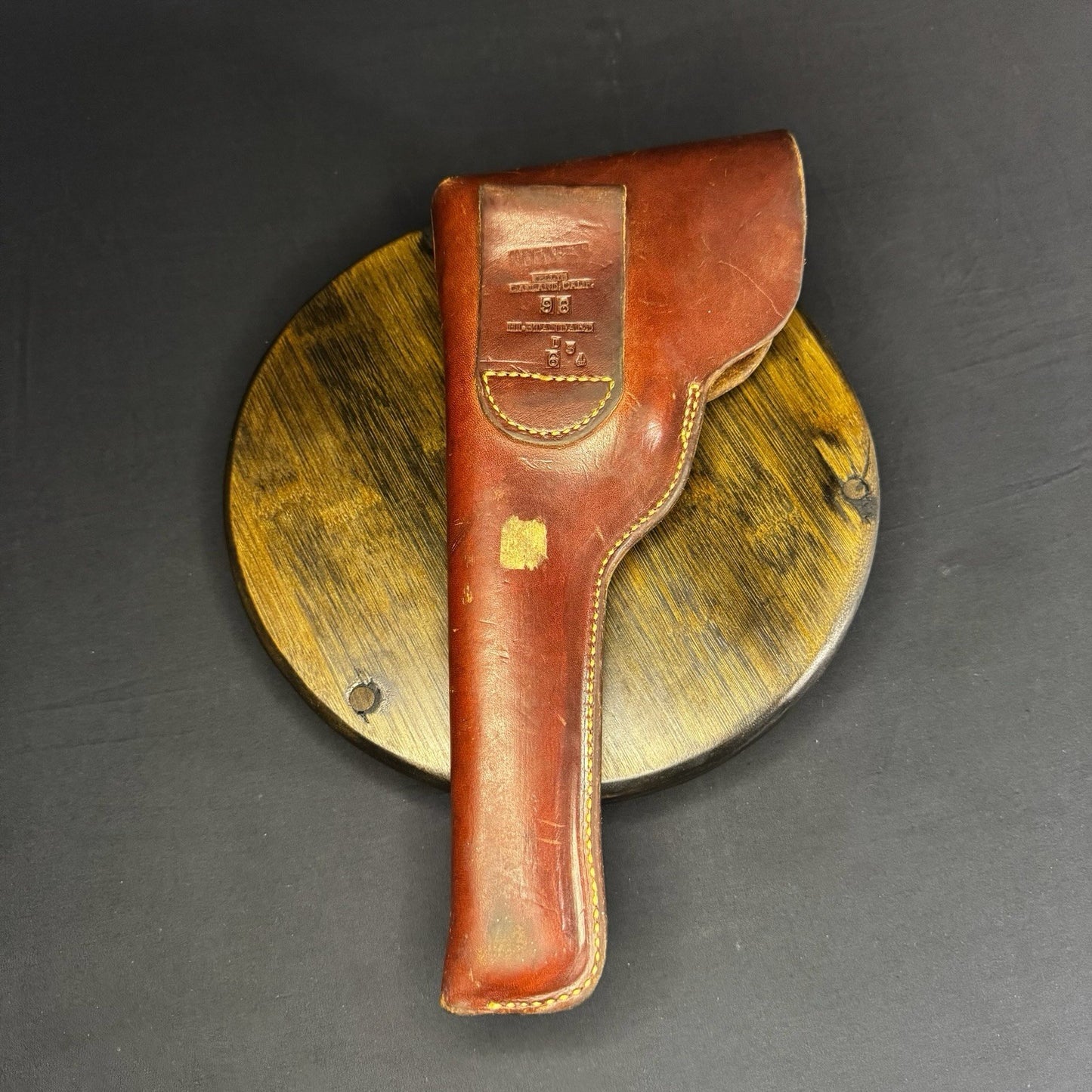 Kelly’s Oakland Calif. Model 98 Leather Revolver Holster4